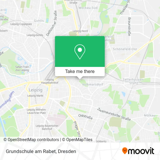 Карта Grundschule am Rabet