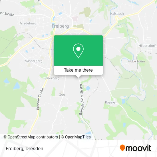 Карта Freiberg
