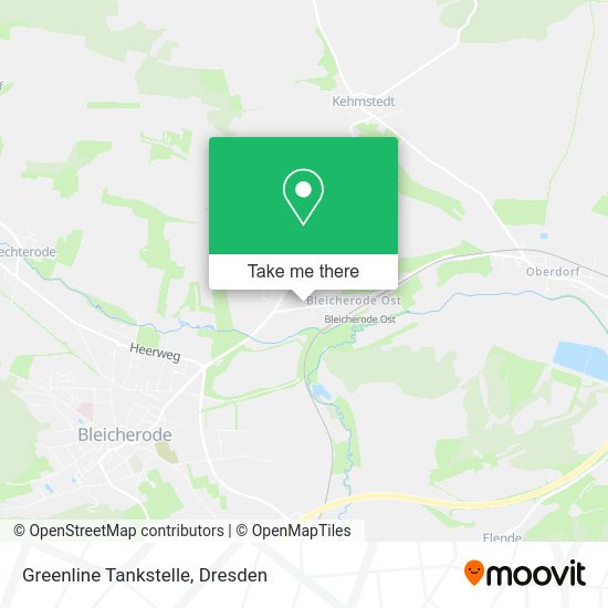 Карта Greenline Tankstelle