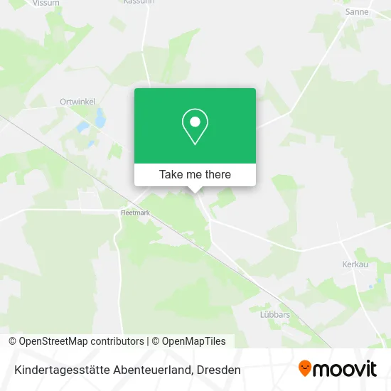 Карта Kindertagesstätte Abenteuerland