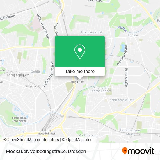 Карта Mockauer/Volbedingstraße