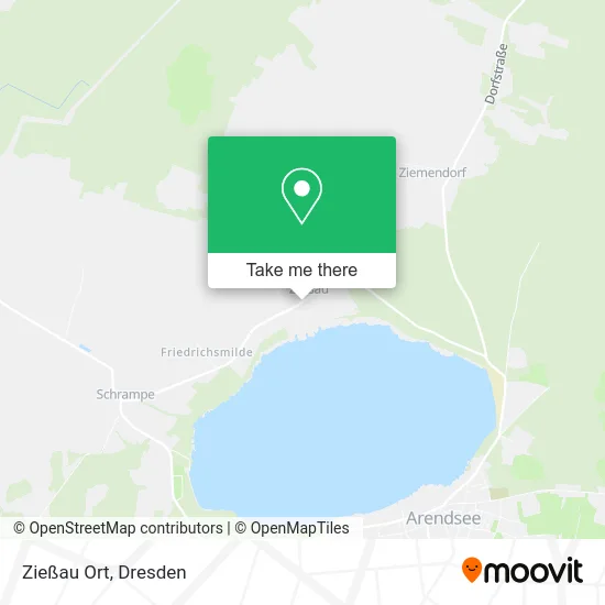 Карта Zießau Ort