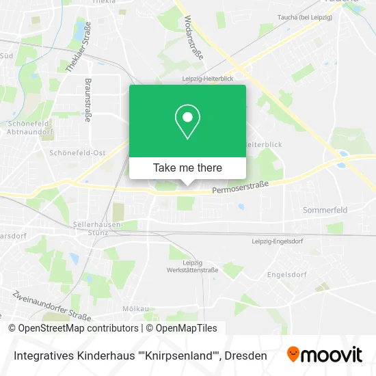 Карта Integratives Kinderhaus ""Knirpsenland""