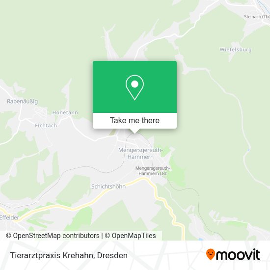 Карта Tierarztpraxis Krehahn