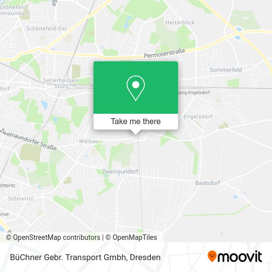 Карта BüChner Gebr. Transport Gmbh