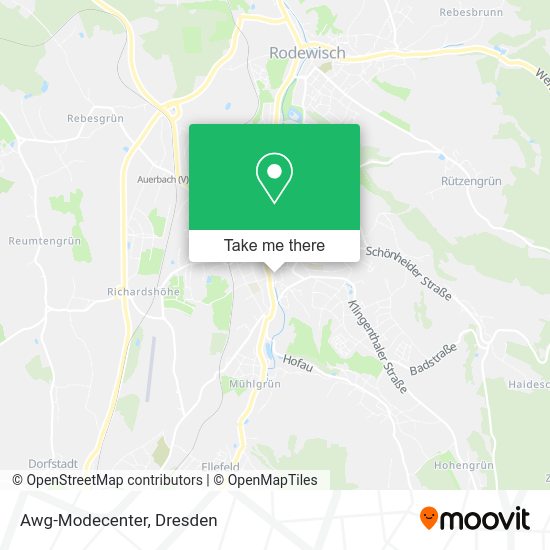 Awg-Modecenter map