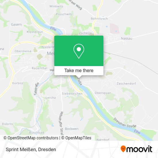 Карта Sprint Meißen