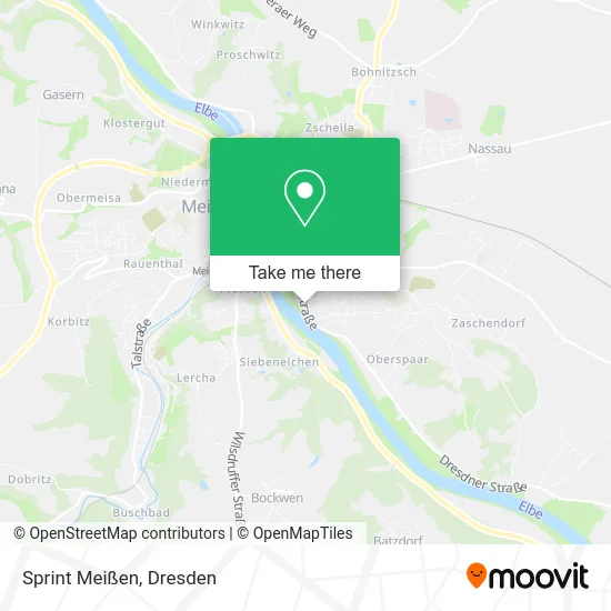 Карта Sprint Meißen