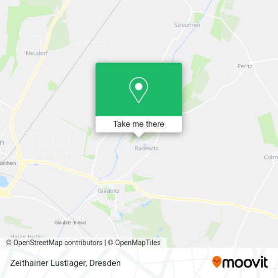 Карта Zeithainer Lustlager