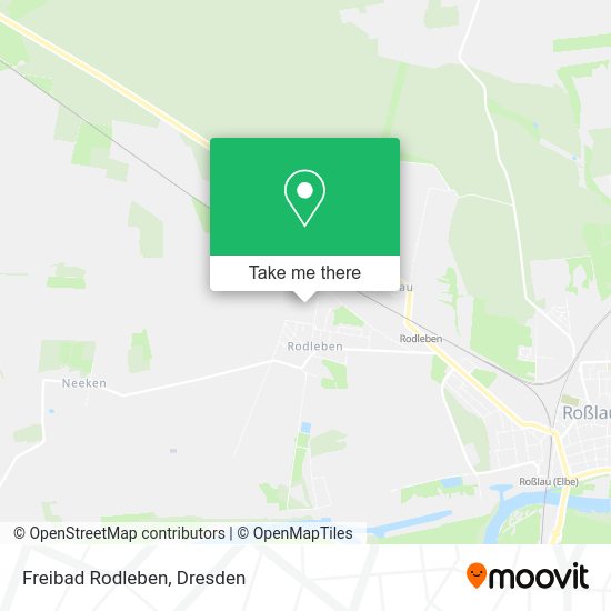 Карта Freibad Rodleben
