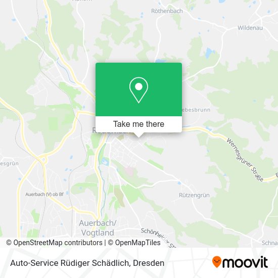 Карта Auto-Service Rüdiger Schädlich