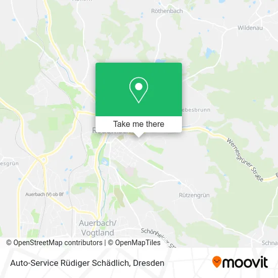 Карта Auto-Service Rüdiger Schädlich