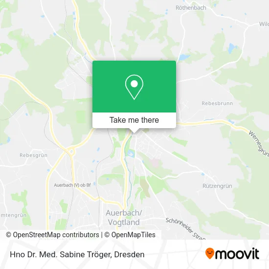 Карта Hno Dr. Med. Sabine Tröger