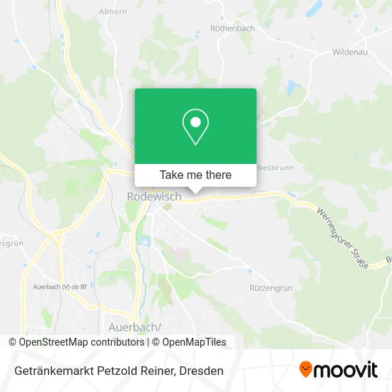 Карта Getränkemarkt Petzold Reiner