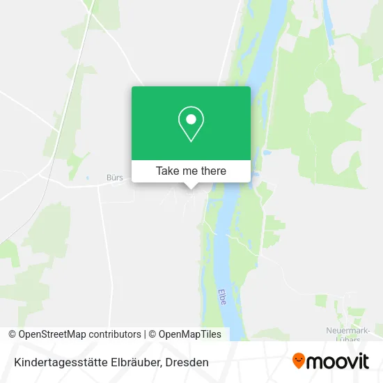 Карта Kindertagesstätte Elbräuber