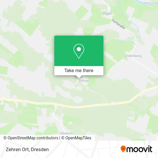 Карта Zehren Ort