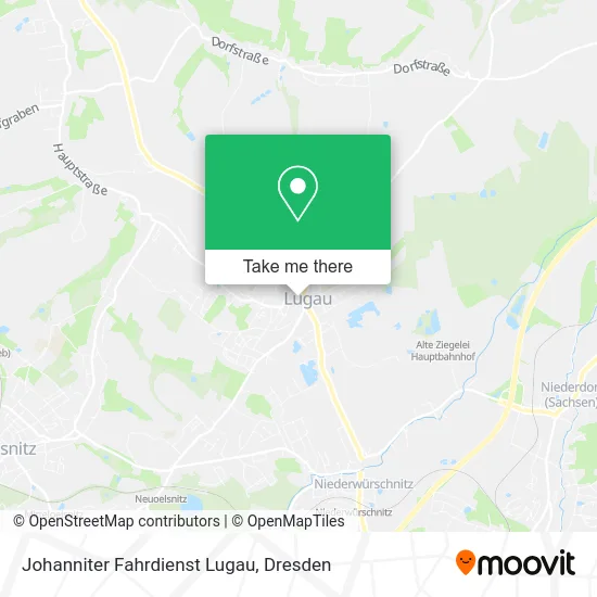 Johanniter Fahrdienst Lugau map
