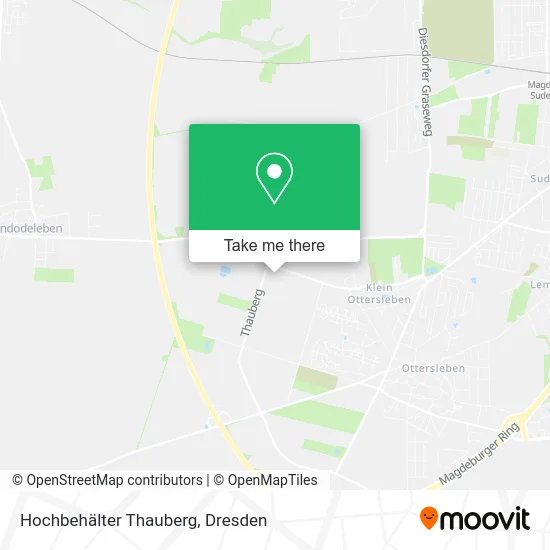 Карта Hochbehälter Thauberg