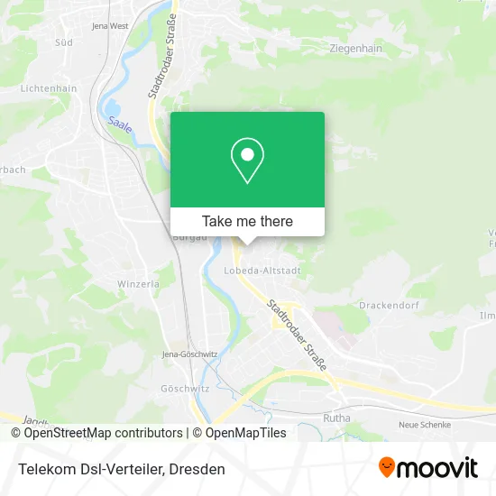 Карта Telekom Dsl-Verteiler