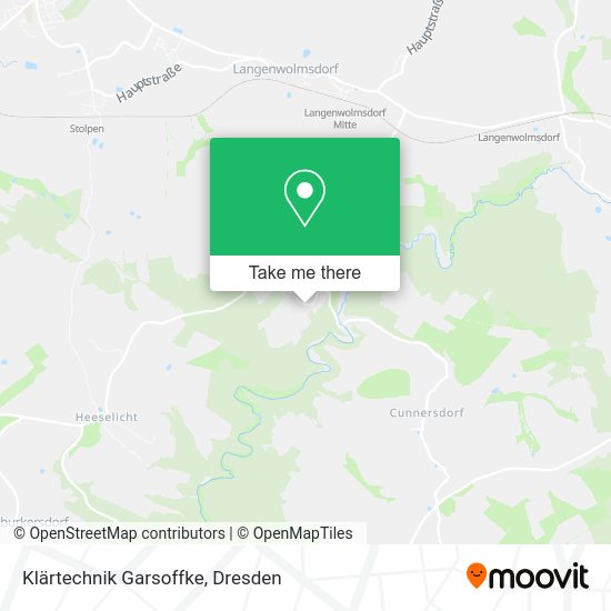 Карта Klärtechnik Garsoffke