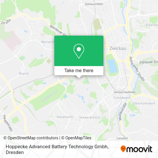 Карта Hoppecke Advanced Battery Technology Gmbh