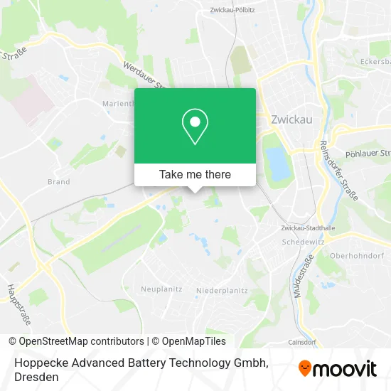 Карта Hoppecke Advanced Battery Technology Gmbh
