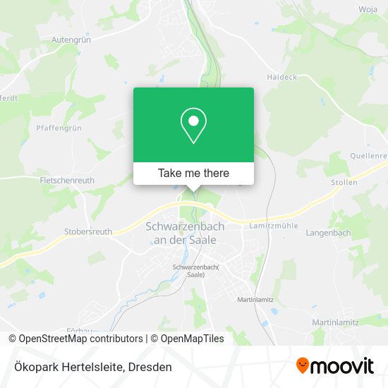 Карта Ökopark Hertelsleite
