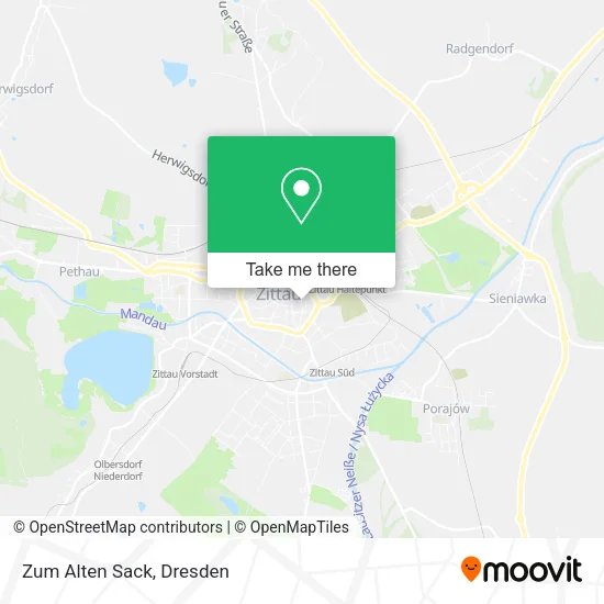 Карта Zum Alten Sack