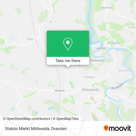 Карта Stabilo Markt Mittweida