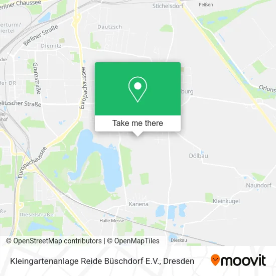 Карта Kleingartenanlage Reide Büschdorf E.V.