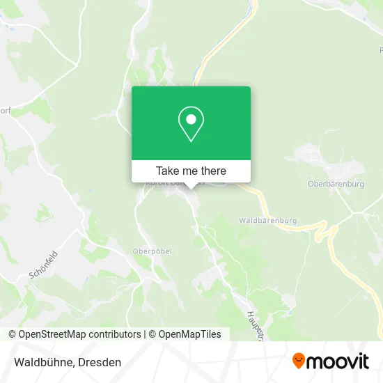 Карта Waldbühne