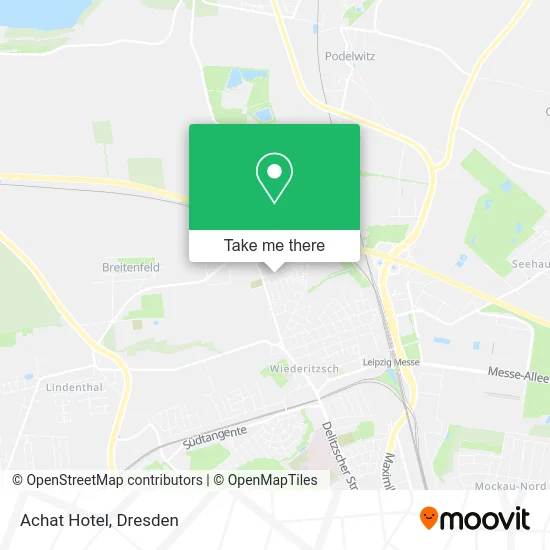 Карта Achat Hotel