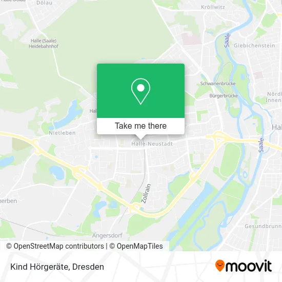 Карта Kind Hörgeräte