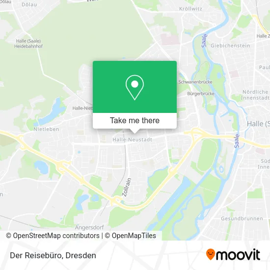Карта Der Reisebüro