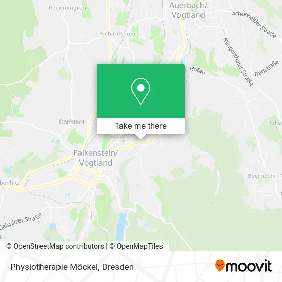 Карта Physiotherapie Möckel