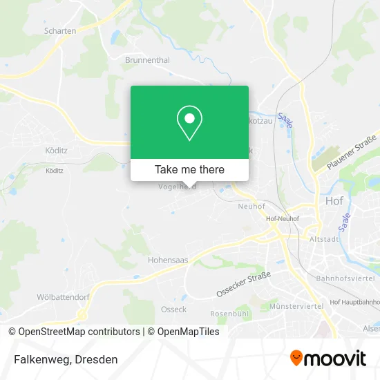 Карта Falkenweg