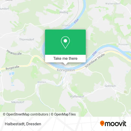 Карта Halbestadt