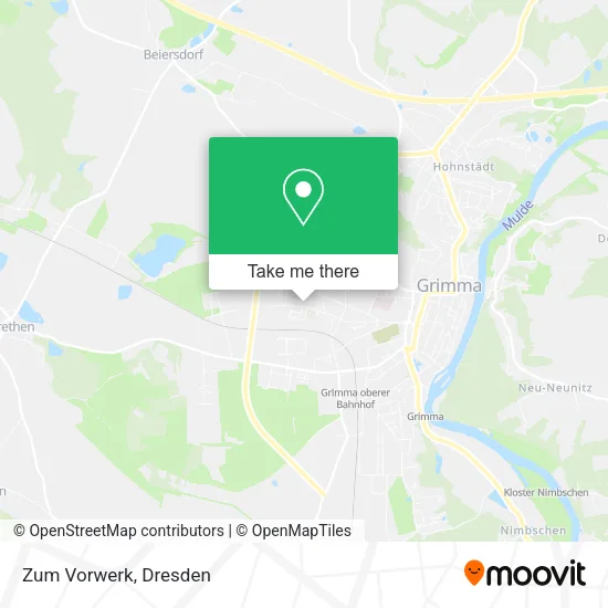 Карта Zum Vorwerk