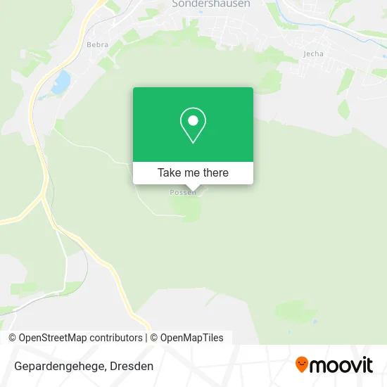 Карта Gepardengehege