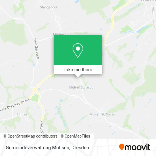 Карта Gemeindeverwaltung MüLsen