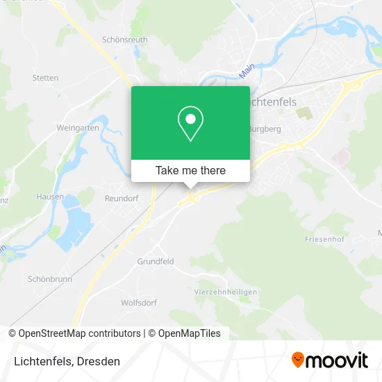 Карта Lichtenfels