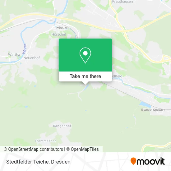 Карта Stedtfelder Teiche