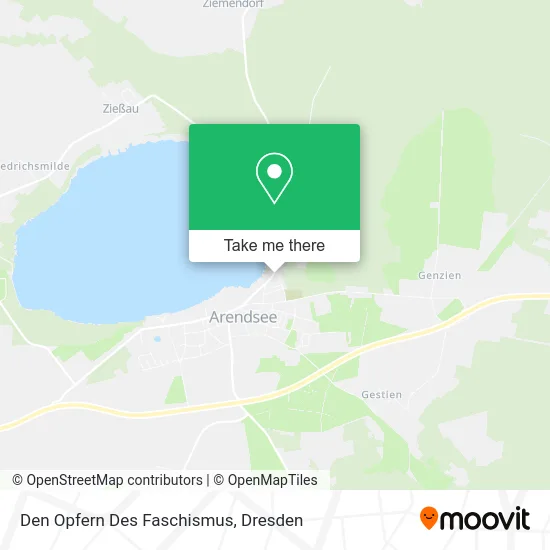 Карта Den Opfern Des Faschismus