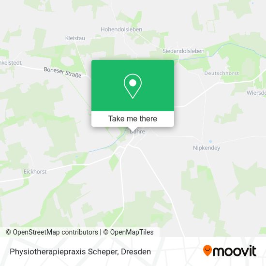 Карта Physiotherapiepraxis Scheper