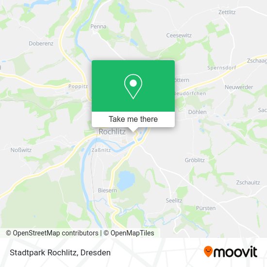 Карта Stadtpark Rochlitz