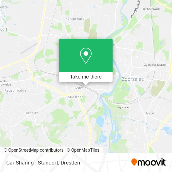 Карта Car Sharing - Standort