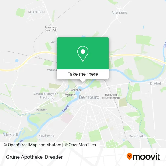 Карта Grüne Apotheke