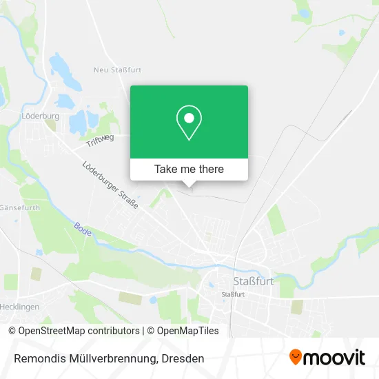 Карта Remondis Müllverbrennung