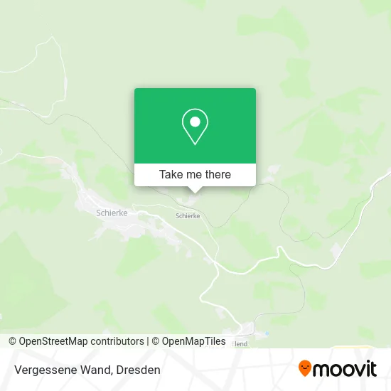Карта Vergessene Wand