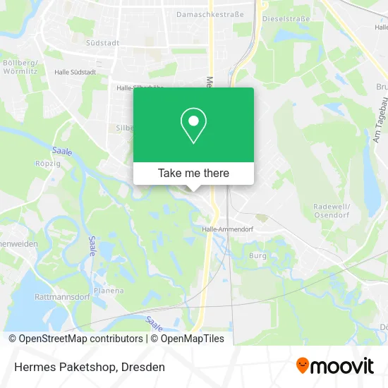 Карта Hermes Paketshop